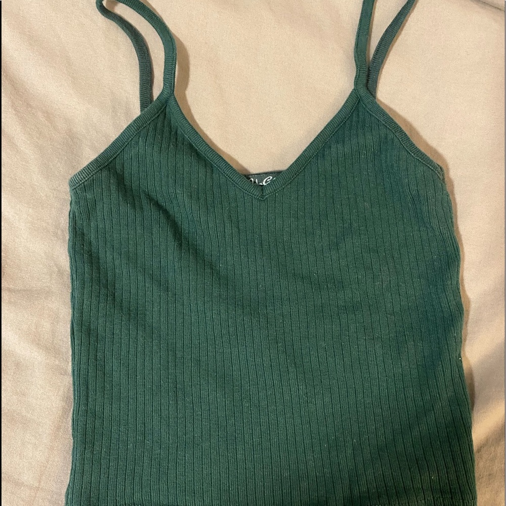 Green Pacsun crop top
